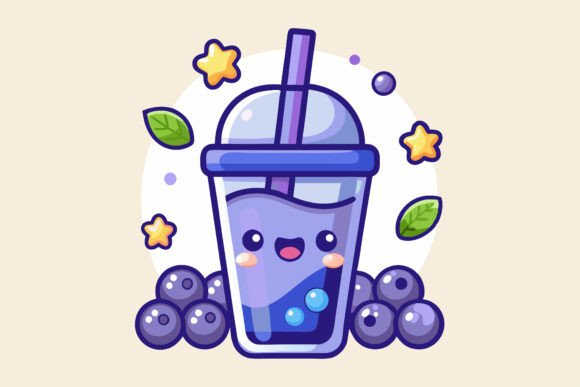 Bubble Drink Illustrations: A Practical Resource for Designers and Content Creators