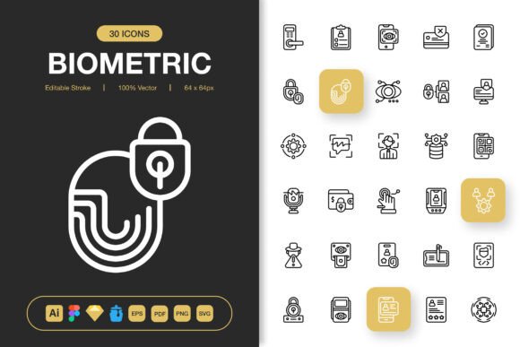 Integrating Biometric Icons into a Seamless Design Workflow