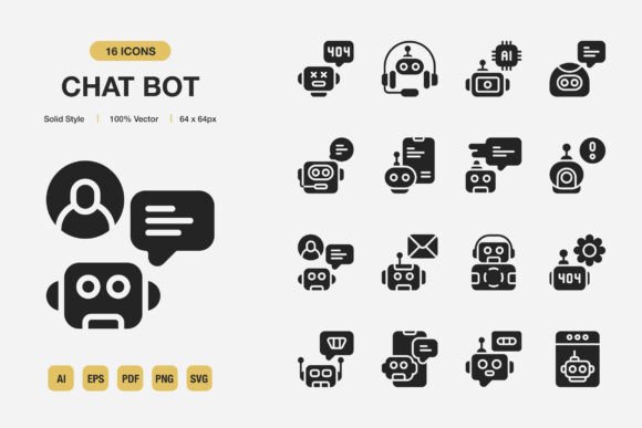Understanding the Practical Value of Chat Bot Solid Icons